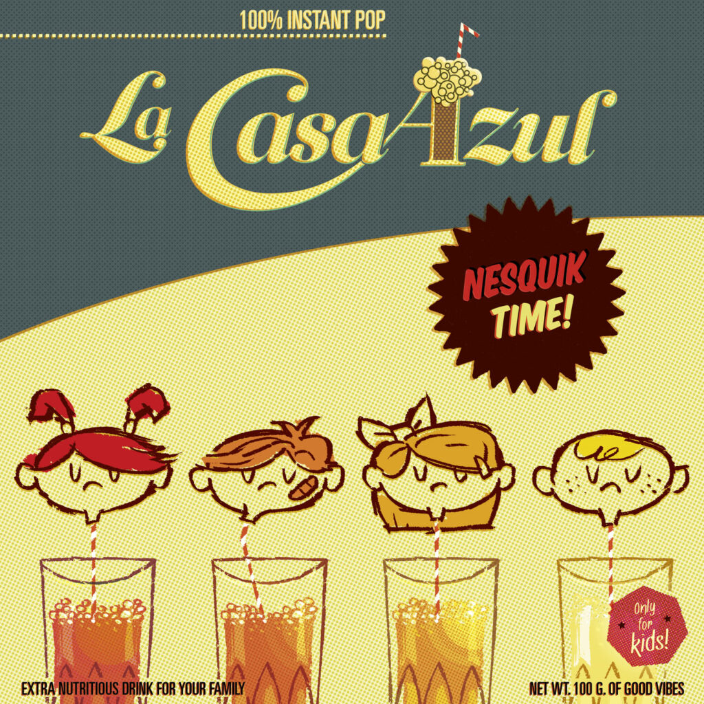 Imagen destacada de noticia: LA CASA AZUL: Publican un single de vinilo con las canciones de Nesquik